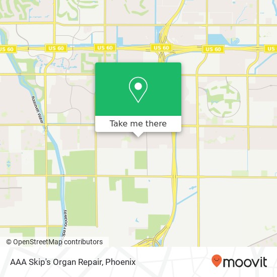 AAA Skip's Organ Repair map