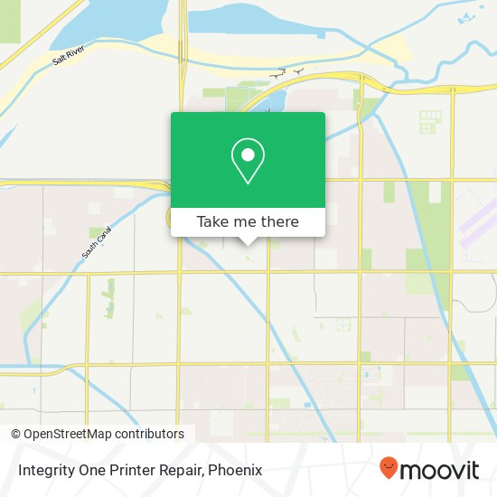 Integrity One Printer Repair map