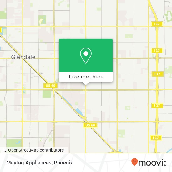 Maytag Appliances map
