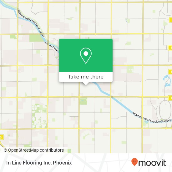 In Line Flooring Inc map