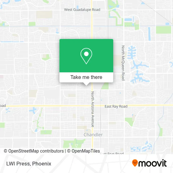 LWI Press map