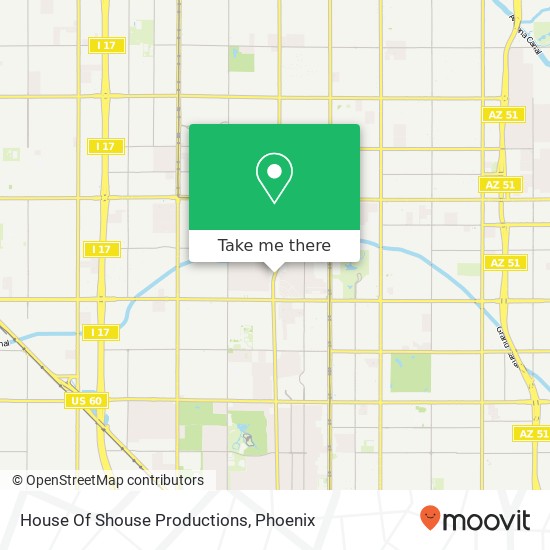 House Of Shouse Productions map