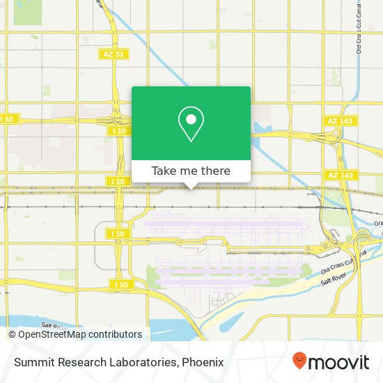 Summit Research Laboratories map