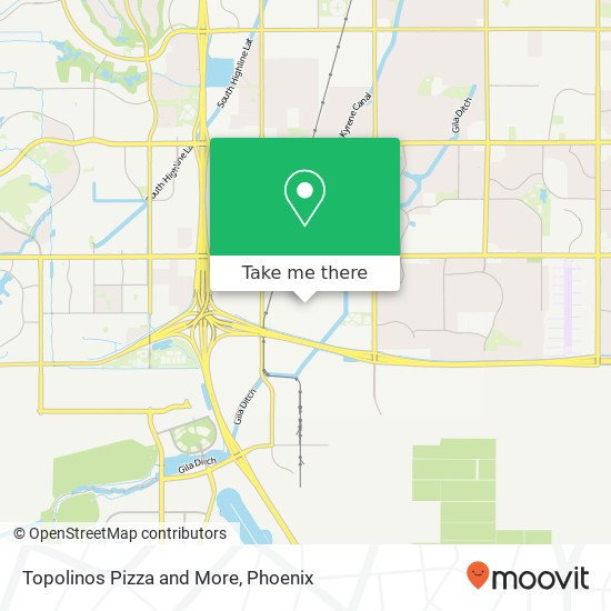 Topolinos Pizza and More map