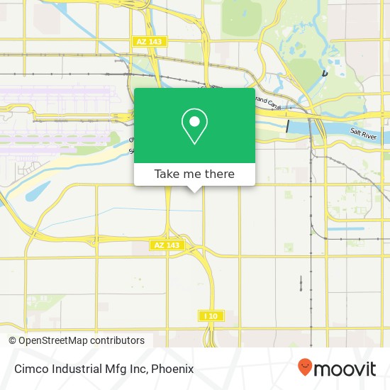 Mapa de Cimco Industrial Mfg Inc