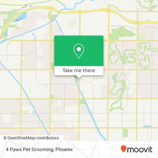 4 Paws Pet Grooming map