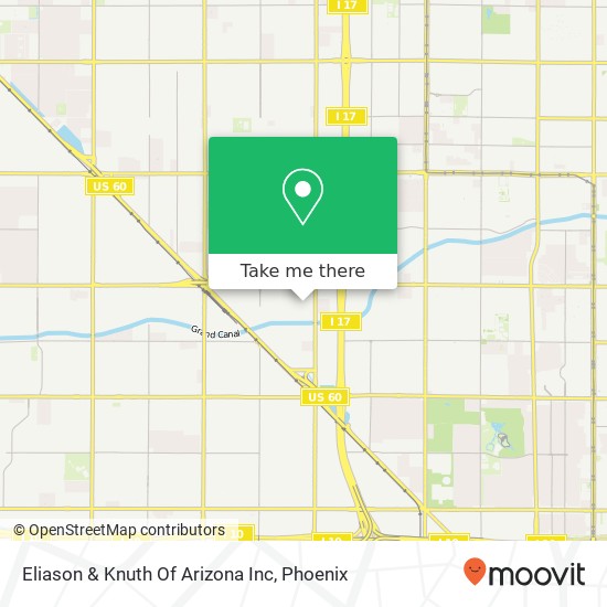 Mapa de Eliason & Knuth Of Arizona Inc