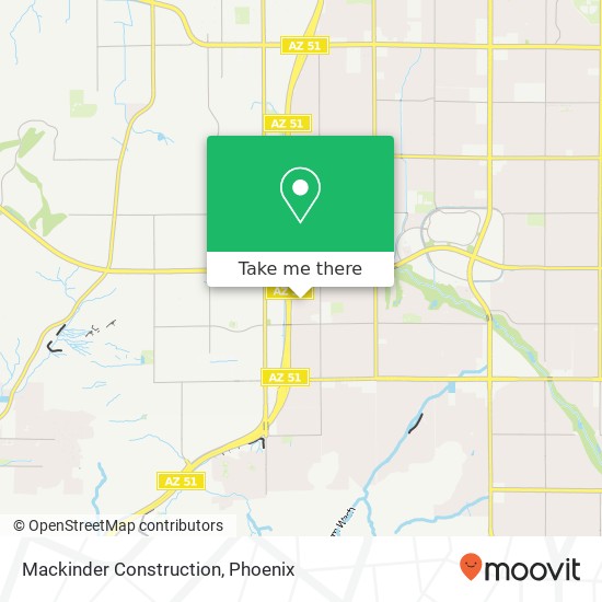 Mackinder Construction map