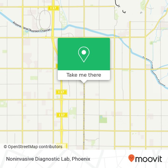 Noninvasive Diagnostic Lab map