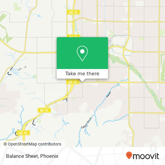 Balance Sheet map