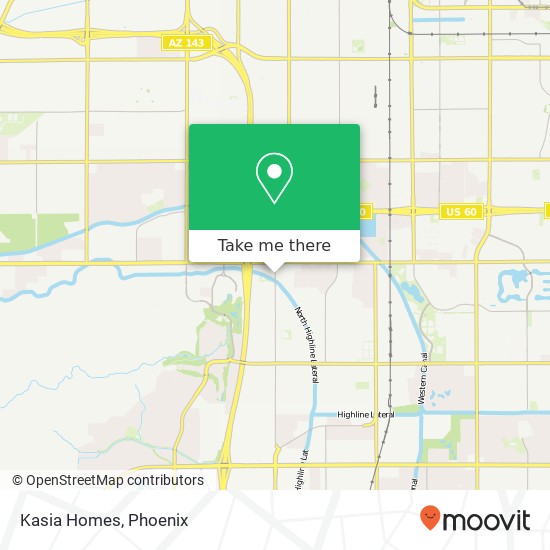 Kasia Homes map