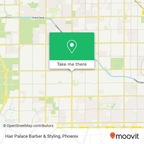 Hair Palace Barber & Styling map