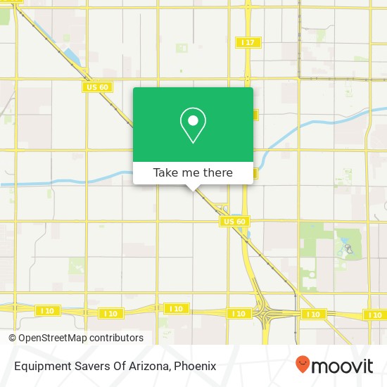Equipment Savers Of Arizona map