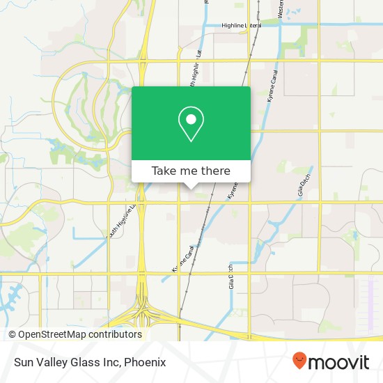 Mapa de Sun Valley Glass Inc