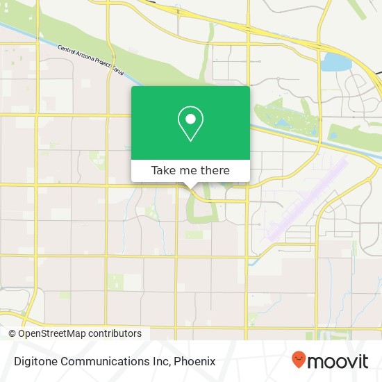 Mapa de Digitone Communications Inc