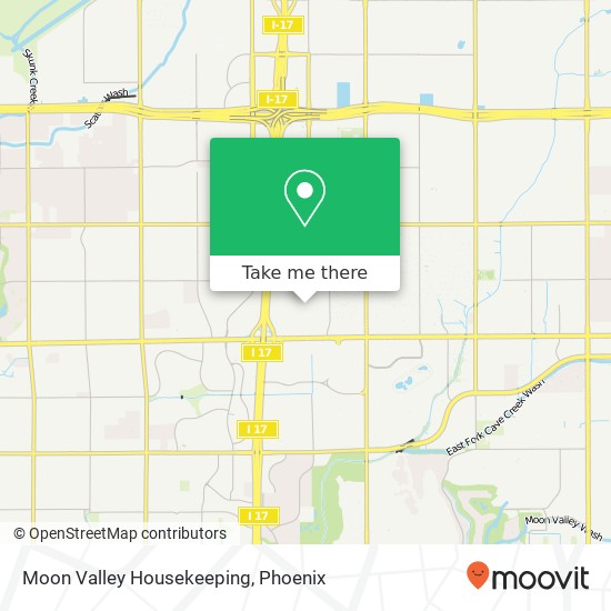 Mapa de Moon Valley Housekeeping