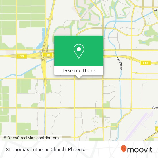 Mapa de St Thomas Lutheran Church