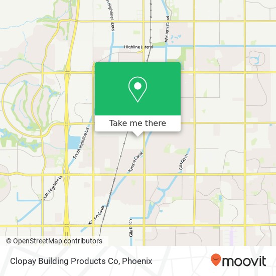 Clopay Building Products Co map