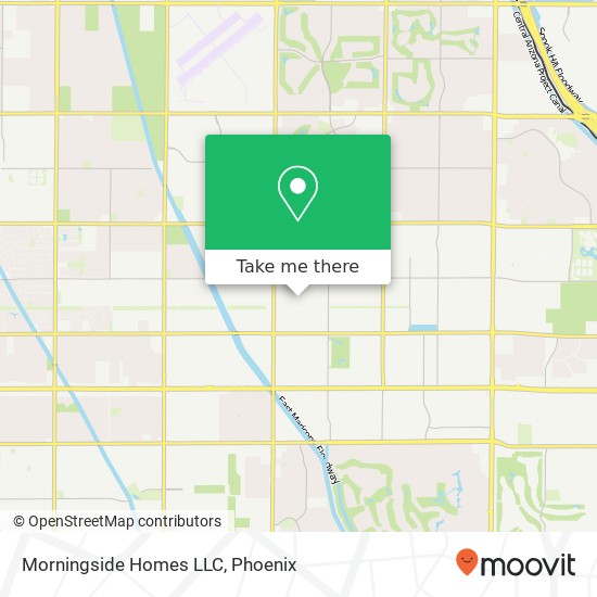 Mapa de Morningside Homes LLC