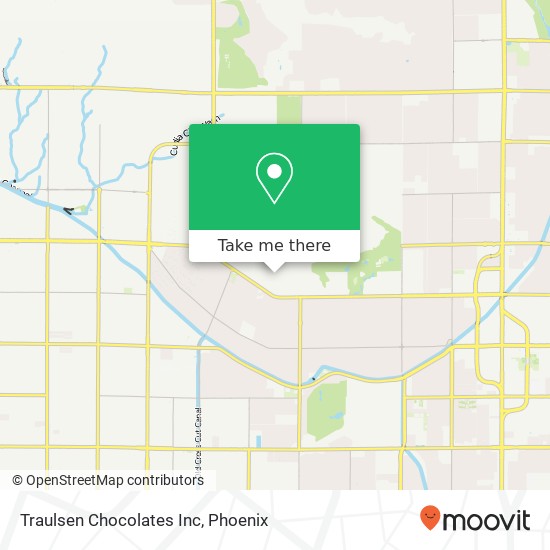 Traulsen Chocolates Inc map