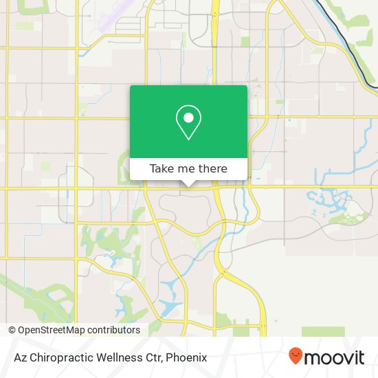 Az Chiropractic Wellness Ctr map