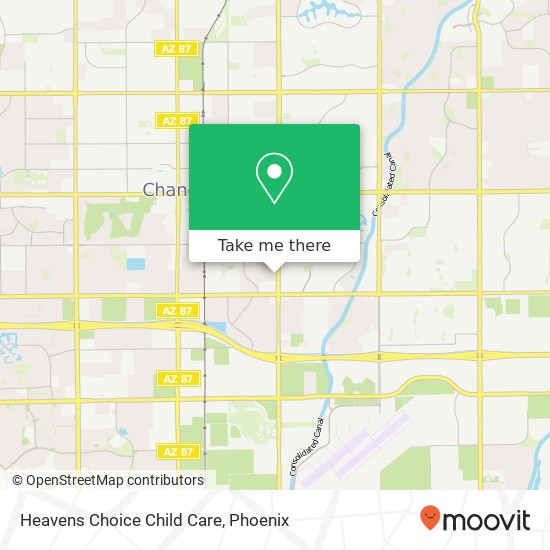 Mapa de Heavens Choice Child Care