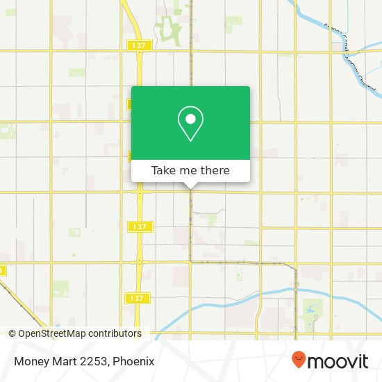 Money Mart 2253 map