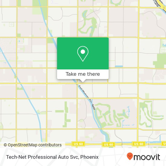 Tech-Net Professional Auto Svc map