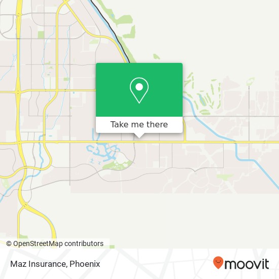 Maz Insurance map