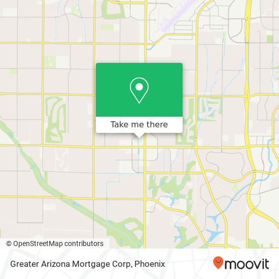 Mapa de Greater Arizona Mortgage Corp