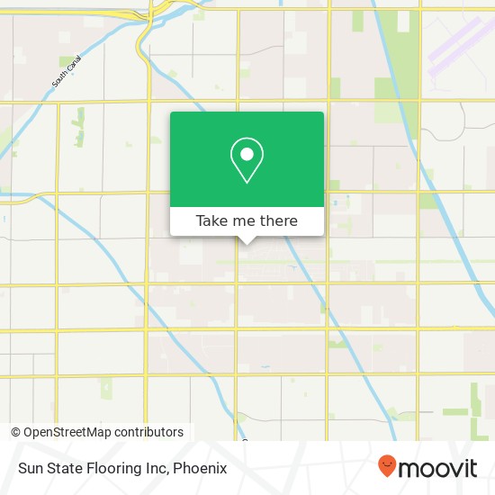 Sun State Flooring Inc map