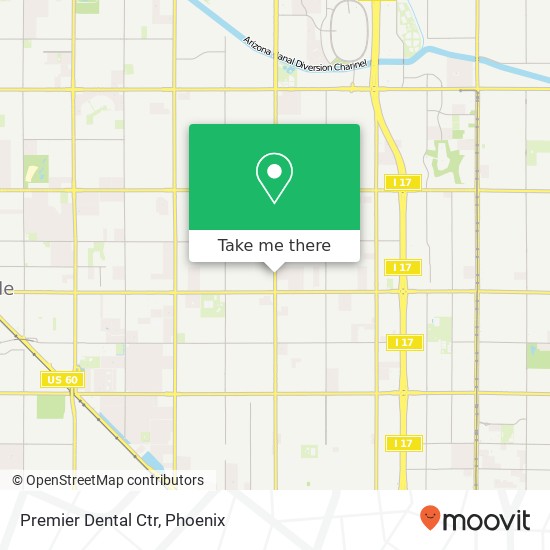 Premier Dental Ctr map