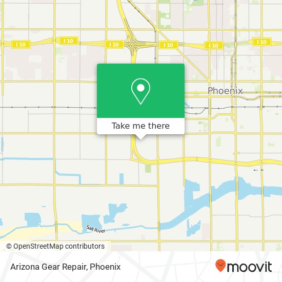 Arizona Gear Repair map