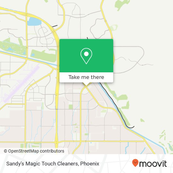 Mapa de Sandy's Magic Touch Cleaners