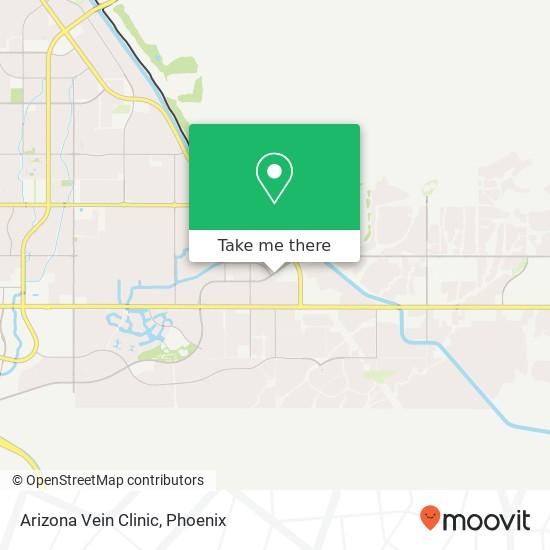 Arizona Vein Clinic map