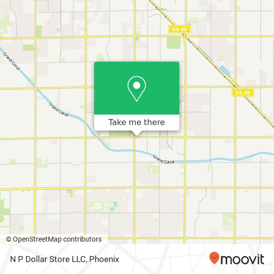 N P Dollar Store LLC map