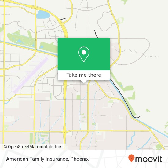 American Family Insurance map