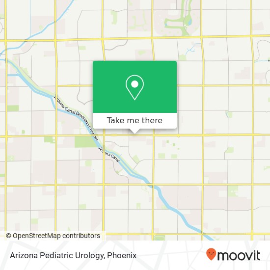 Arizona Pediatric Urology map