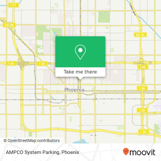 Mapa de AMPCO System Parking