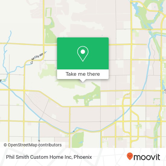 Phil Smith Custom Home Inc map