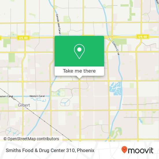 Smiths Food & Drug Center 310 map