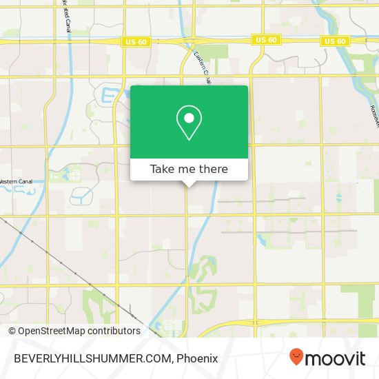 BEVERLYHILLSHUMMER.COM map