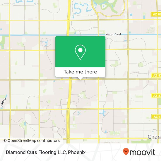 Mapa de Diamond Cuts Flooring LLC