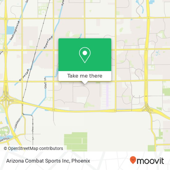 Arizona Combat Sports Inc map