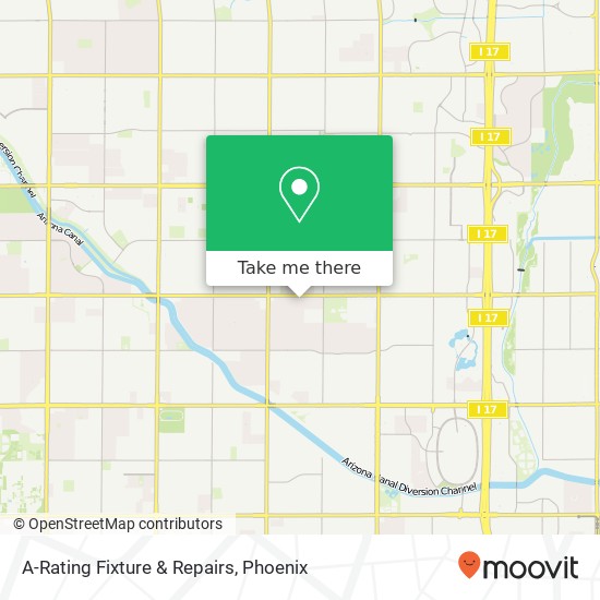 A-Rating Fixture & Repairs map