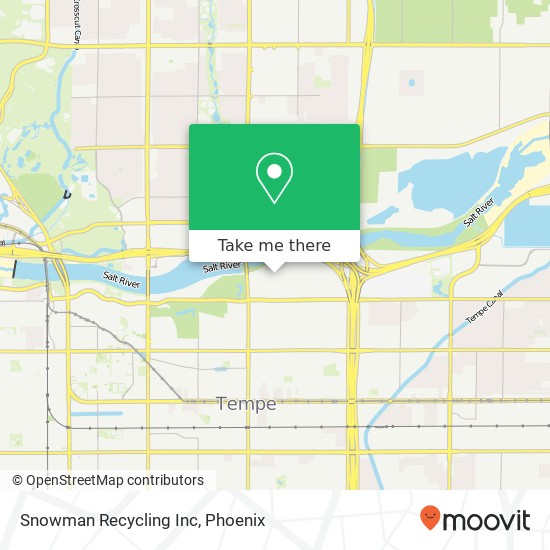 Mapa de Snowman Recycling Inc