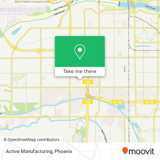 Active Manufacturing map