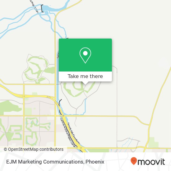 EJM Marketing Communications map