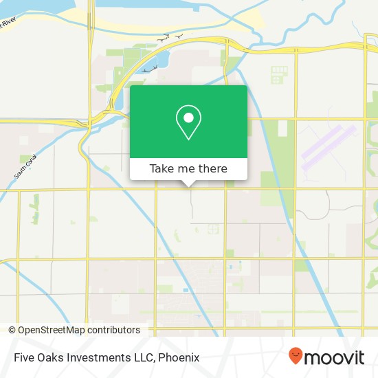 Mapa de Five Oaks Investments LLC