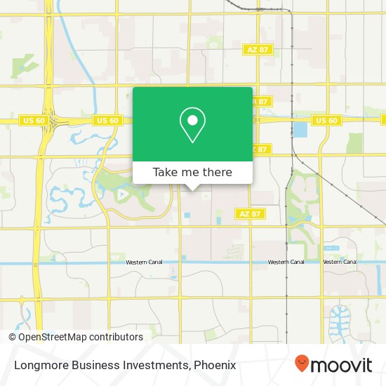 Longmore Business Investments map